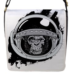 Spacemonkey Flap Closure Messenger Bag (s) by goljakoff