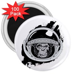 Spacemonkey 3  Magnets (100 Pack) by goljakoff