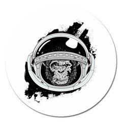 Spacemonkey Magnet 5  (round) by goljakoff