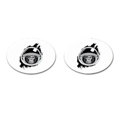 Spacemonkey Cufflinks (oval) by goljakoff