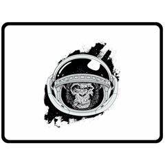 Spacemonkey Double Sided Fleece Blanket (large)  by goljakoff