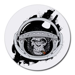 Spacemonkey Round Mousepads by goljakoff