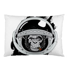 Spacemonkey Pillow Case (two Sides) by goljakoff