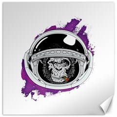 Purple Spacemonkey Canvas 20  X 20  by goljakoff