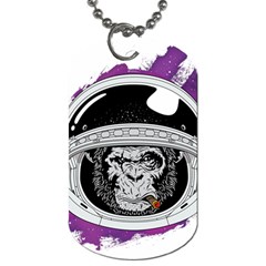 Spacemonkey Dog Tag (two Sides) by goljakoff