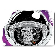 Spacemonkey Large Doormat  by goljakoff