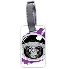 Spacemonkey Luggage Tag (one Side) by goljakoff
