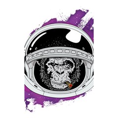 Spacemonkey Shower Curtain 48  X 72  (small)  by goljakoff