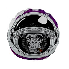 Spacemonkey Standard 15  Premium Round Cushions by goljakoff