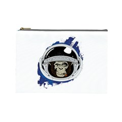 Spacemonkey Cosmetic Bag (large) by goljakoff