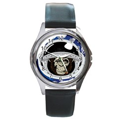 Spacemonkey Round Metal Watch by goljakoff