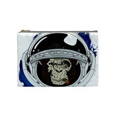Spacemonkey Cosmetic Bag (medium) by goljakoff