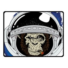 Spacemonkey Fleece Blanket (small) by goljakoff