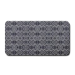 Silver Ornate Decorative Design Pattern Medium Bar Mats by dflcprintsclothing