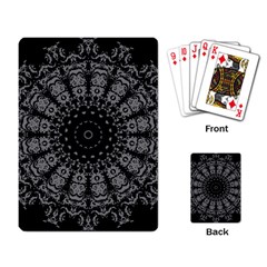 Gothic Mandala Playing Cards Single Design (rectangle) by MRNStudios