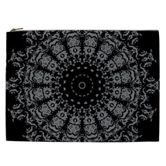 Gothic Mandala Cosmetic Bag (xxl) by MRNStudios