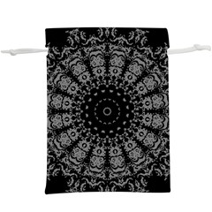 Gothic Mandala  Lightweight Drawstring Pouch (XL)