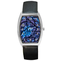 Dismembered Mandala Barrel Style Metal Watch by MRNStudios