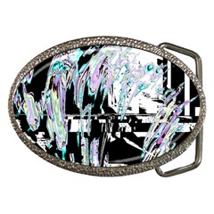 Digital Wave Belt Buckles by MRNStudios