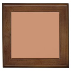 Antique Brass Brown Framed Tile