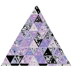 Candy Glass Wooden Puzzle Triangle by MRNStudios