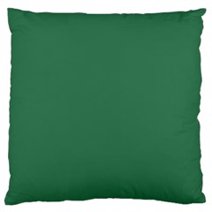 Amazon Green Large Cushion Case (two Sides) by FabChoice