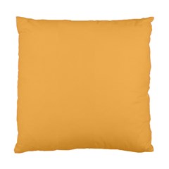 Bees Wax Orange Standard Cushion Case (one Side) by FabChoice