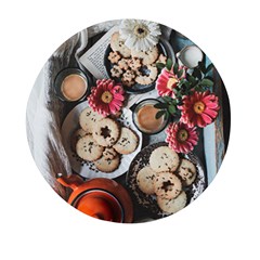 Cookies & Tea Tray  Mini Round Pill Box by Incredible