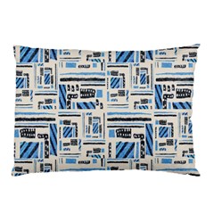 Ethnic Geometric Abstract Textured Art Pillow Case (two Sides)