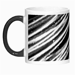 Galaxy Motion Black And White Print Morph Mugs
