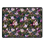 Apple Blossom  Double Sided Fleece Blanket (Small)  45 x34  Blanket Back