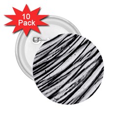 Galaxy Motion Black And White Print 2 2 25  Buttons (10 Pack)  by dflcprintsclothing