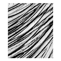 Galaxy Motion Black And White Print 2 Shower Curtain 60  X 72  (medium)  by dflcprintsclothing