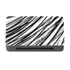 Galaxy Motion Black And White Print 2 Memory Card Reader With Cf by dflcprintsclothing