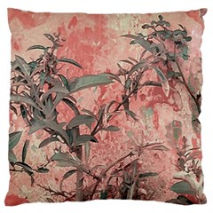 Botanic Grunge Motif Artwork Standard Flano Cushion Case (two Sides) by dflcprintsclothing