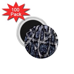 Glithc Grunge Abstract Print 1.75  Magnets (100 pack) 