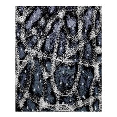 Glithc Grunge Abstract Print Shower Curtain 60  x 72  (Medium) 