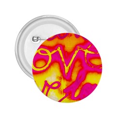 Pop Art Love Graffiti 2 25  Buttons by essentialimage365