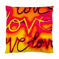  Graffiti Love Standard Cushion Case (one Side) by essentialimage365