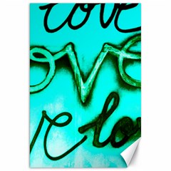  Graffiti Love Canvas 20  X 30  by essentialimage365