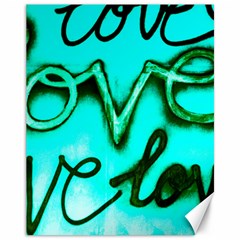  Graffiti Love Canvas 11  X 14  by essentialimage365