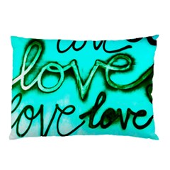  Graffiti Love Pillow Case by essentialimage365