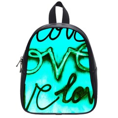  Graffiti Love School Bag (small) by essentialimage365