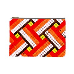 Pop Art Mosaic Cosmetic Bag (large) by essentialimage365