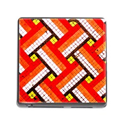 Pop Art Mosaic Memory Card Reader (square 5 Slot)