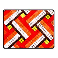 Pop Art Mosaic Fleece Blanket (small) by essentialimage365