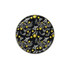 Folk Flowers Art Pattern Floral Abstract Surface Design  Seamless Pattern Hat Clip Ball Marker by Eskimos