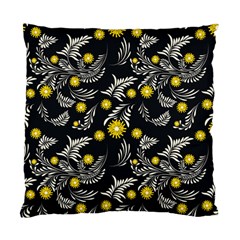 Folk Flowers Art Pattern Floral Abstract Surface Design  Seamless Pattern Standard Cushion Case (one Side) by Eskimos