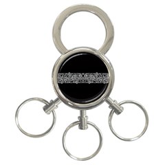 Derivation And Variations 4 3-Ring Key Chain