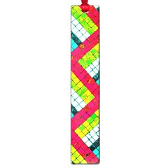 Pop Art Mosaic Large Book Marks by essentialimage365